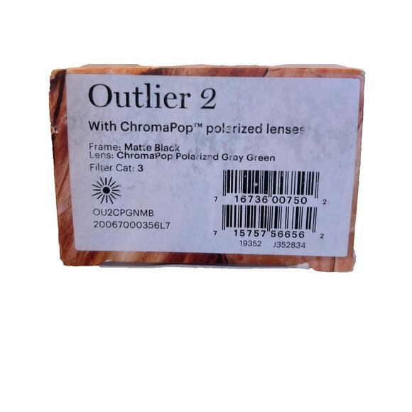 Smith Outlier 2 Sunglasses-Matte Black / Chromapop Polarized Gray Green Lens - Picture 7 of 11